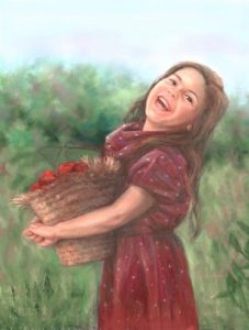 Amber with Apples